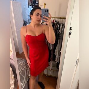 Banana Republic Red Mini Dress